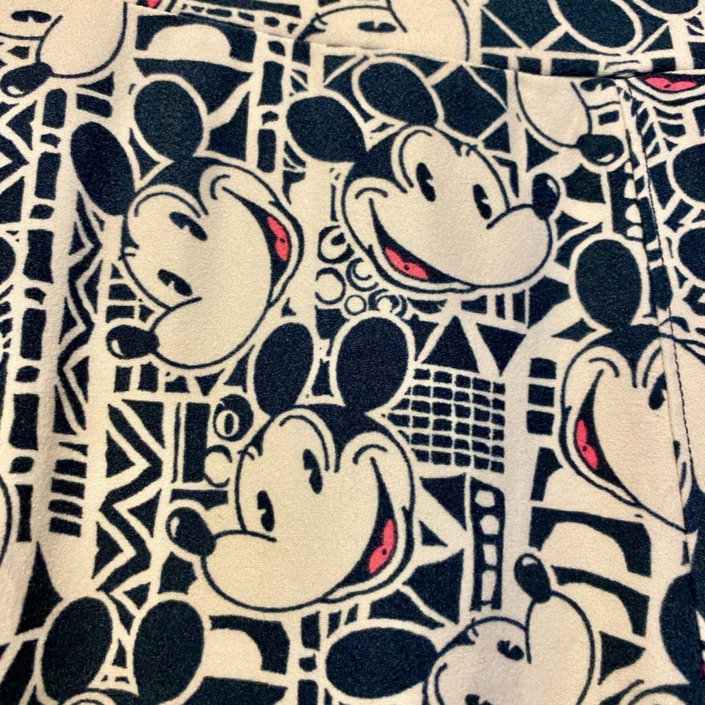 LuLaRoe Women’s  “Vintage”Mickey Mouse Leggings